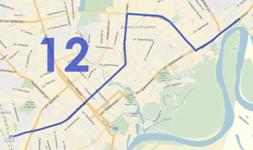 Как планируют поменять троллейбусные маршруты в Чернигове (фото) - фото 11