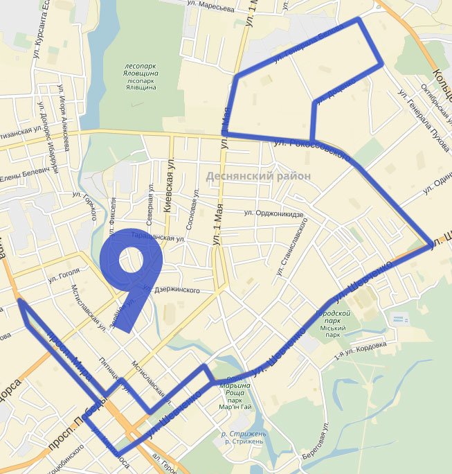 Как планируют поменять троллейбусные маршруты в Чернигове (фото) - фото 8