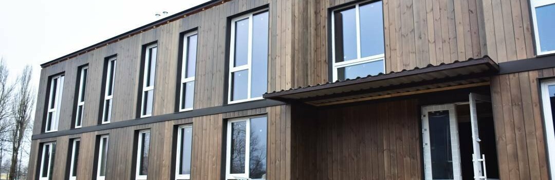 У Чернігові побудували модульне містечко для ВПО