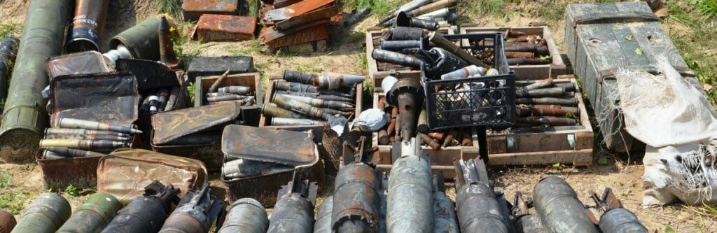 Розмінування Чернігівщини: за тиждень піротехніки знешкодили понад тисячу боєприпасів