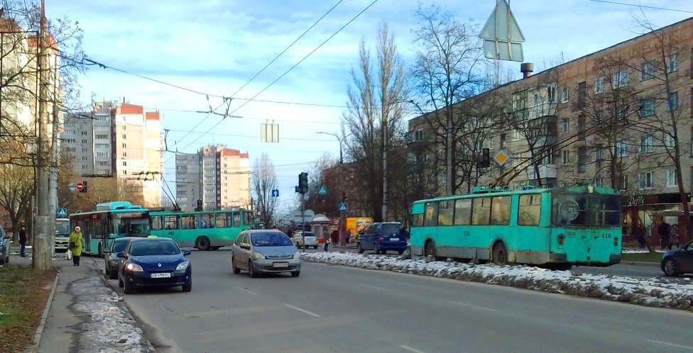 Чернігівський тролейбус 7Т нарешті поїде до КСК