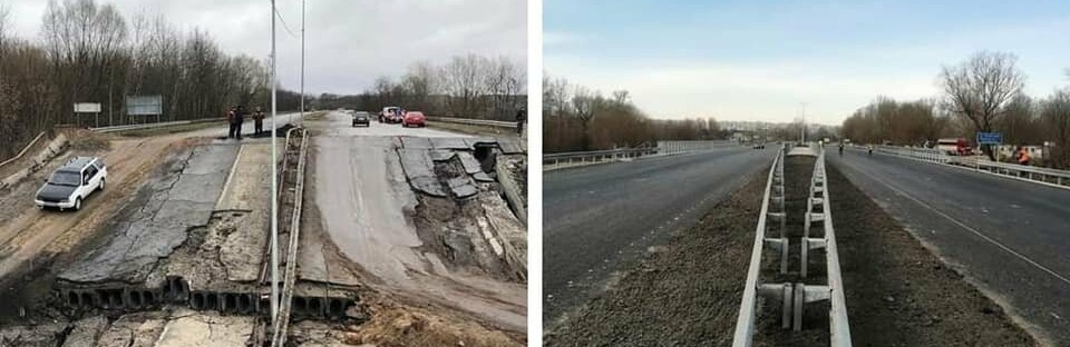 Поблизу Чернігова відбудували міст через річку Замглай