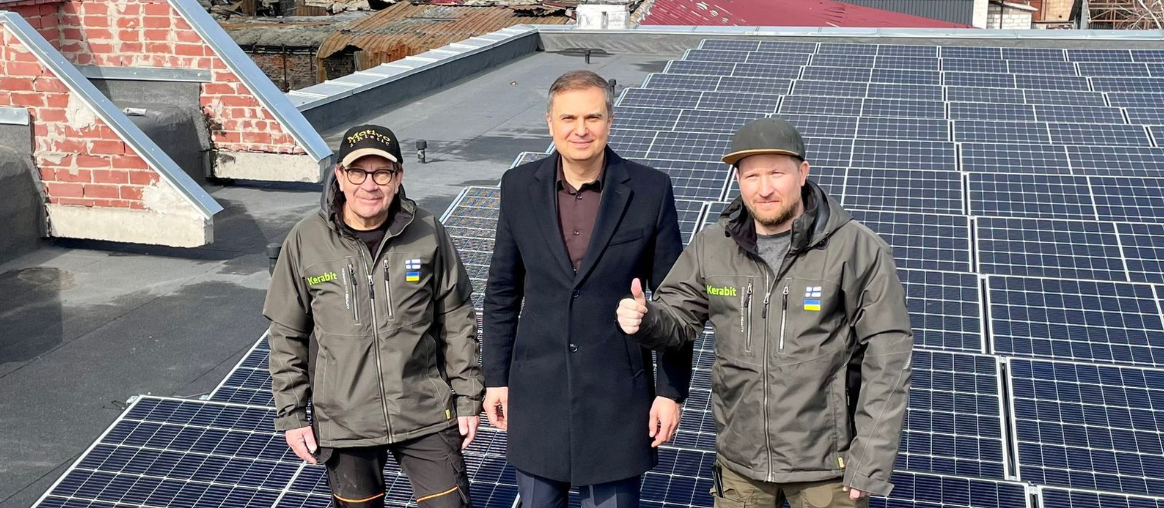 У Чернігівській області запрацює фінська сонячна енергетична система