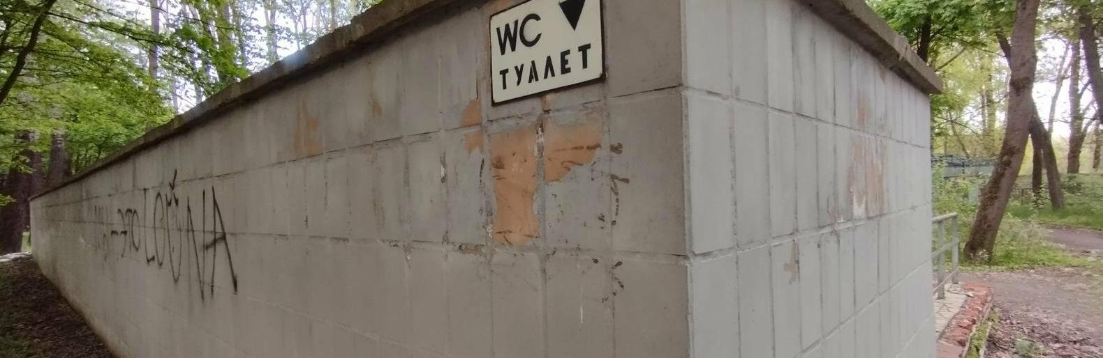 Те, про що не говорять: що з туалетом у чернігівському «Горсаду»?