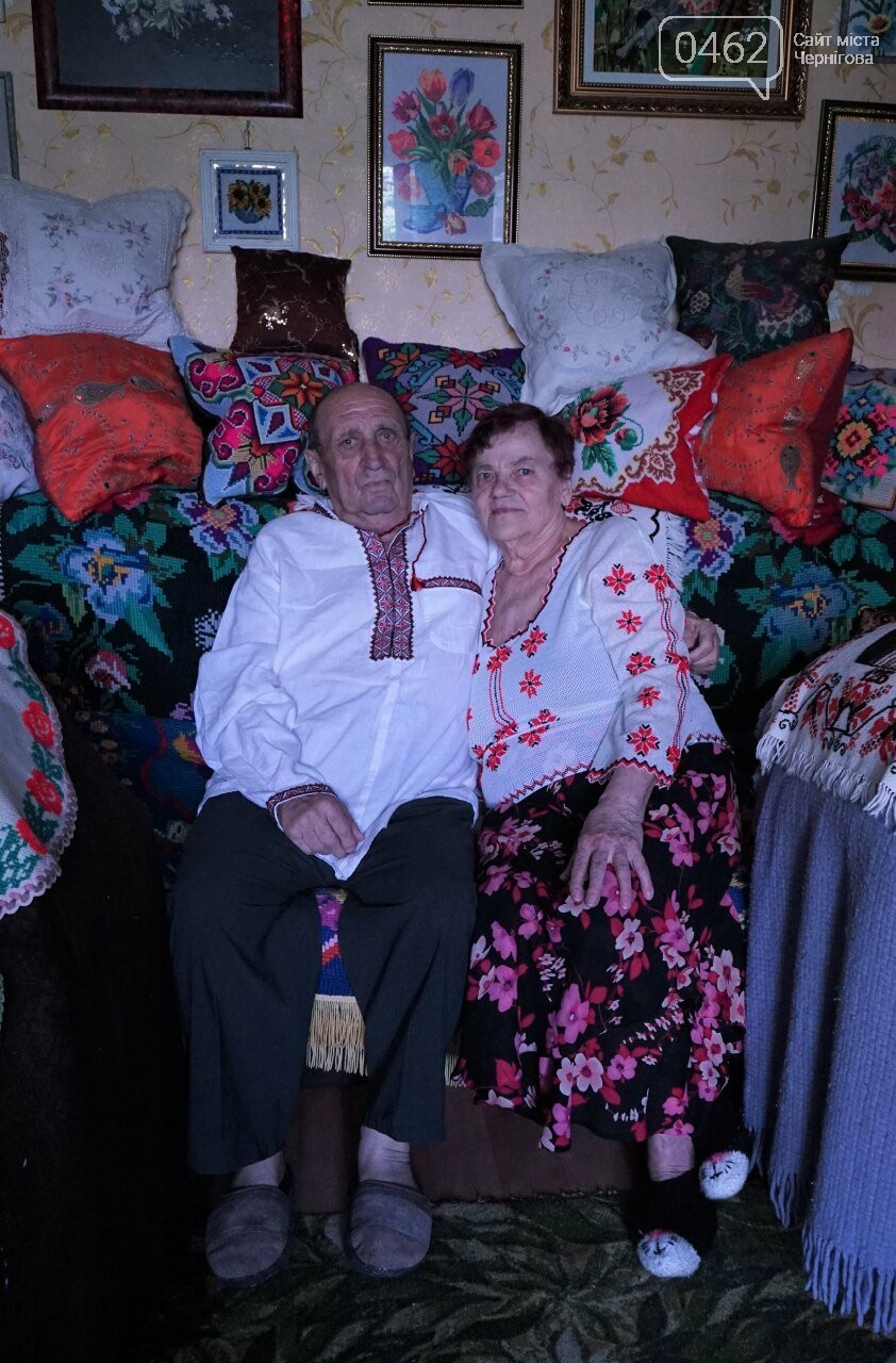 65 років разом: подружжя з Чернігова відзначило залізне весілля