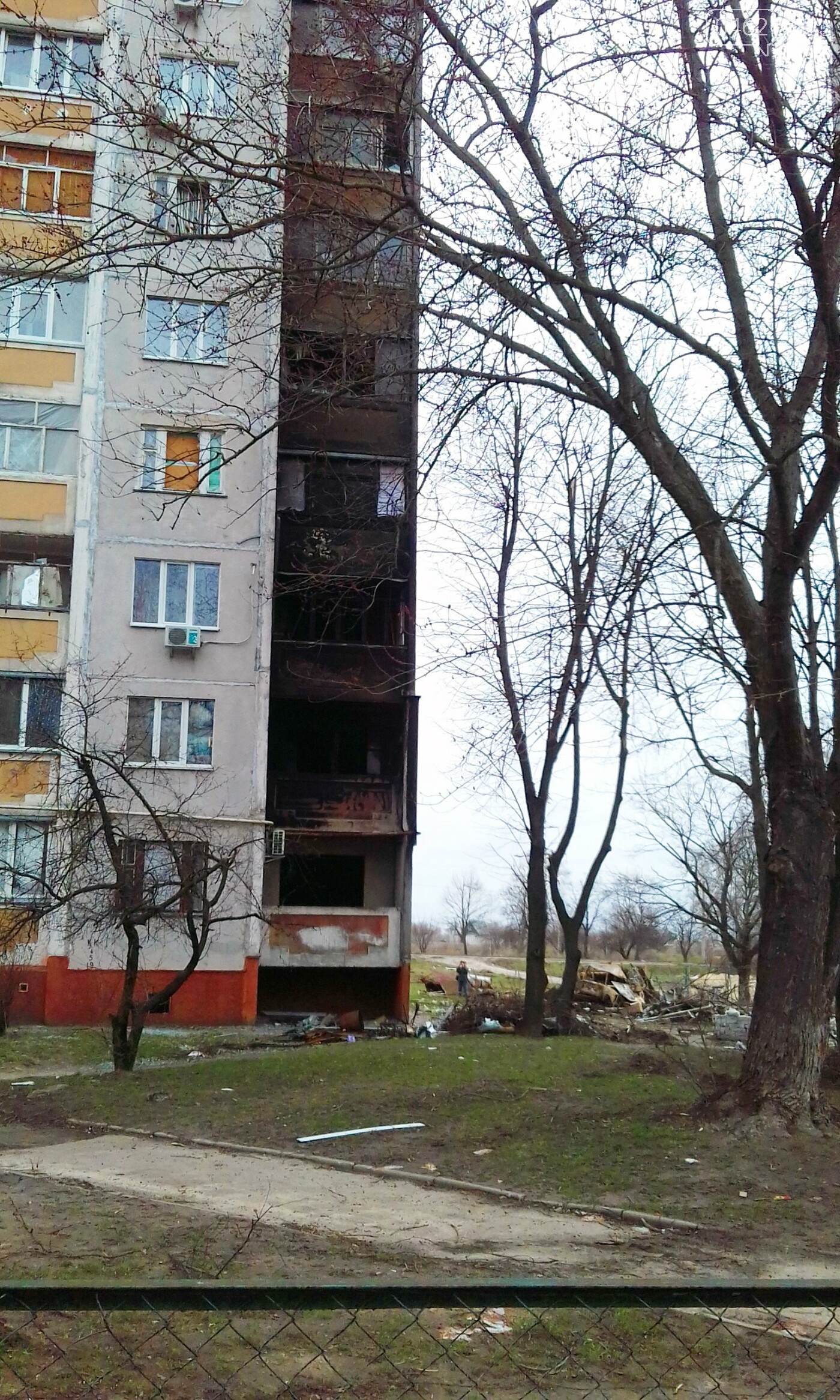 Вулиця Пухова, за кілька сотен метрів до "Союзу"