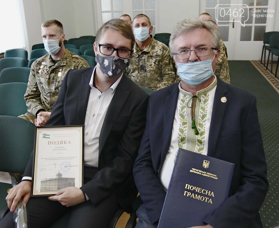 Арсен та Василь Чепурні у Чернігівській ОДА