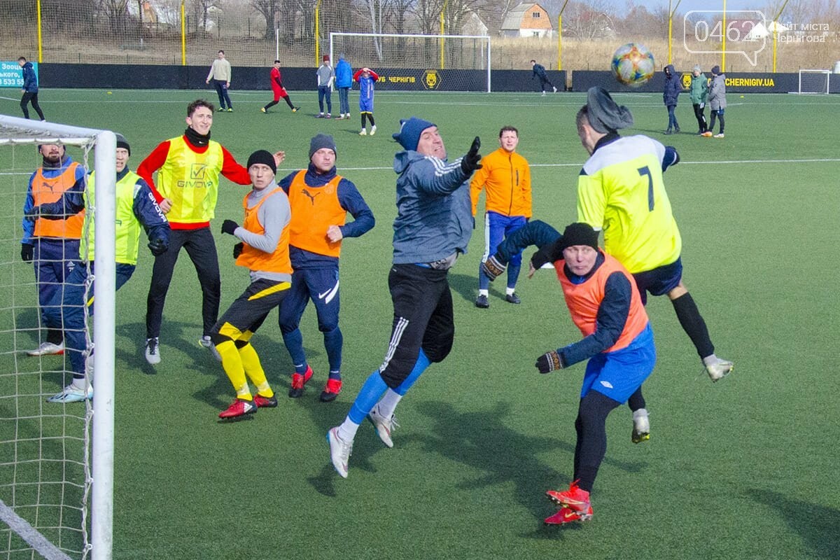Вже у лютому-2023 на «Чернігів-Арені» грали у футбол