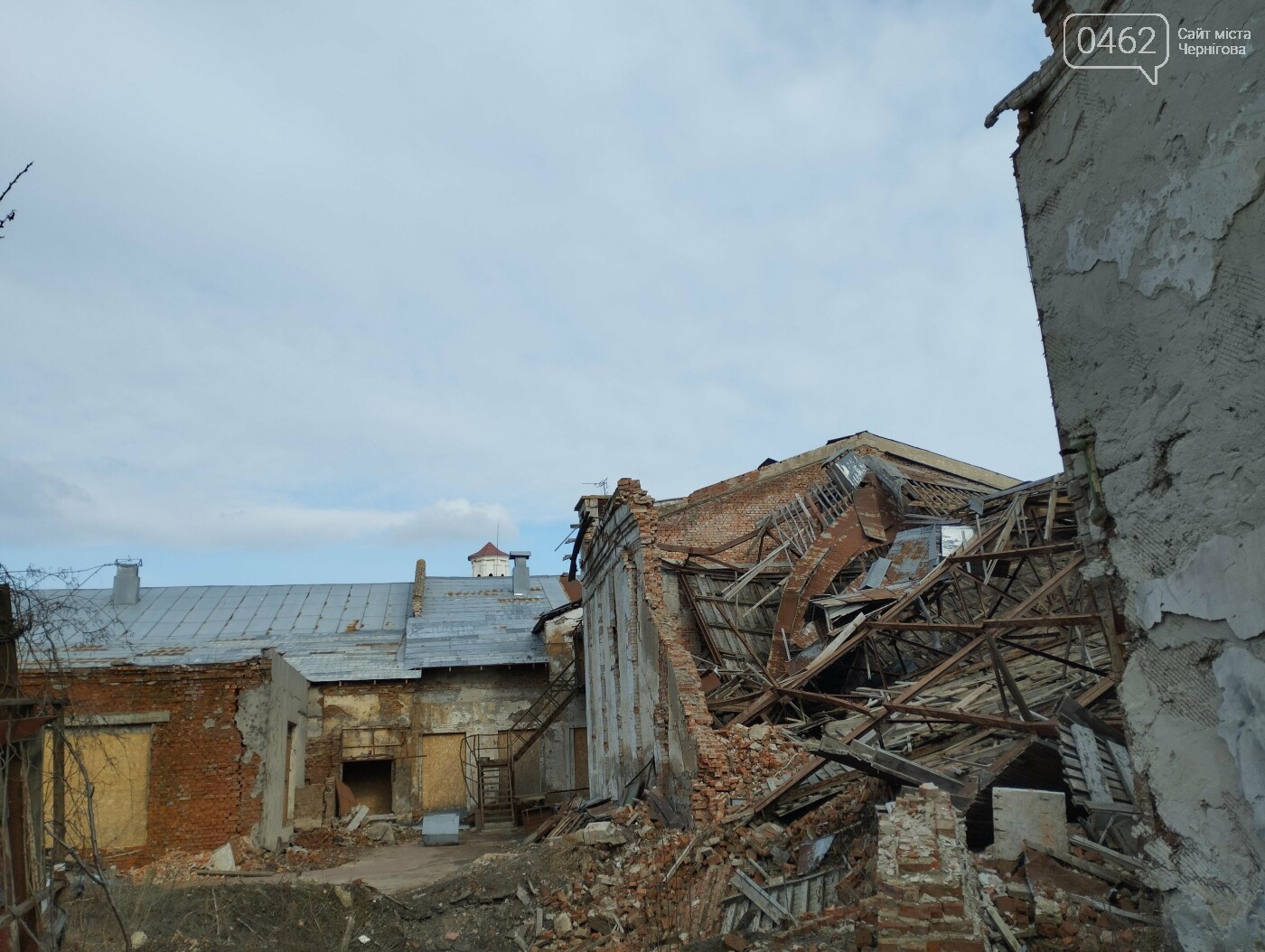 Російсько-білоруські окупанти не пошкодували пам'ятки архітектури, чиє ім'я пов'язане з Щорсом