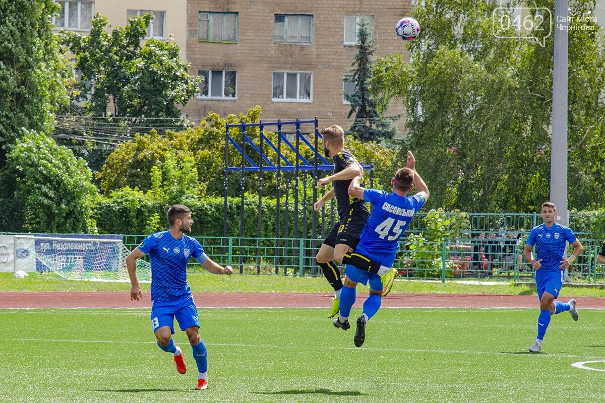 ФК 	«Чернігів»  не зміг здолати суперників з Сумщини