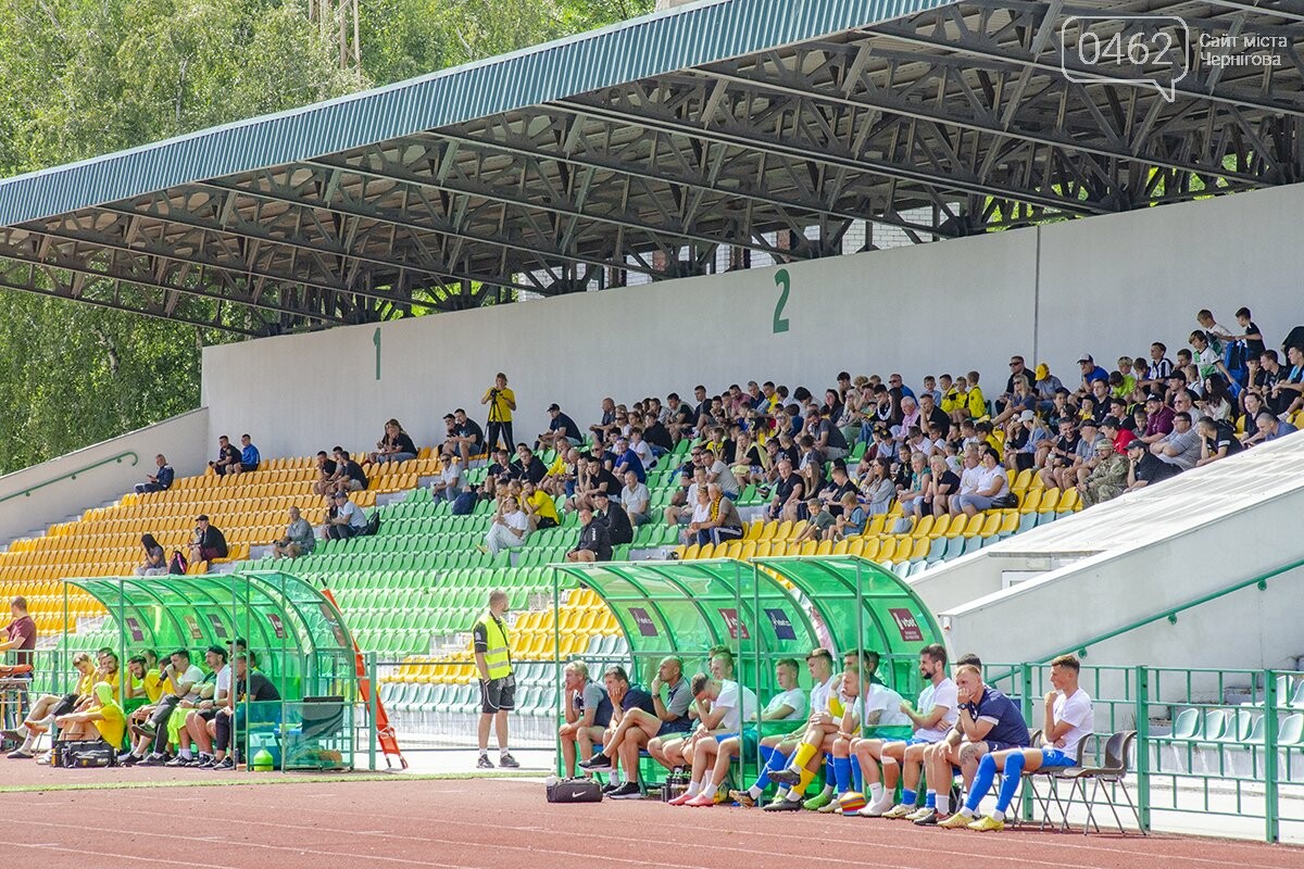 ФК 	«Чернігів»  не зміг здолати суперників з Сумщини