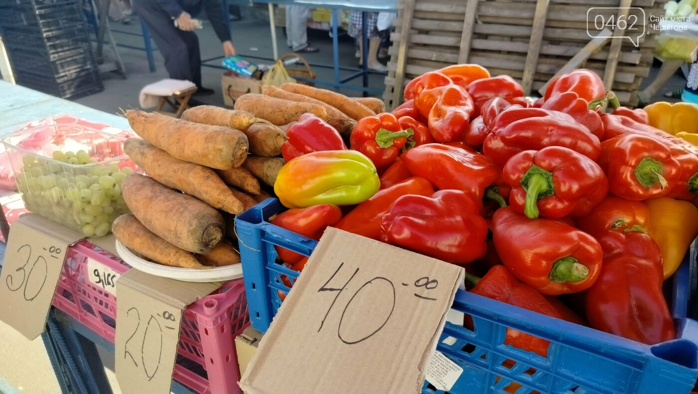 Овочі на ринку