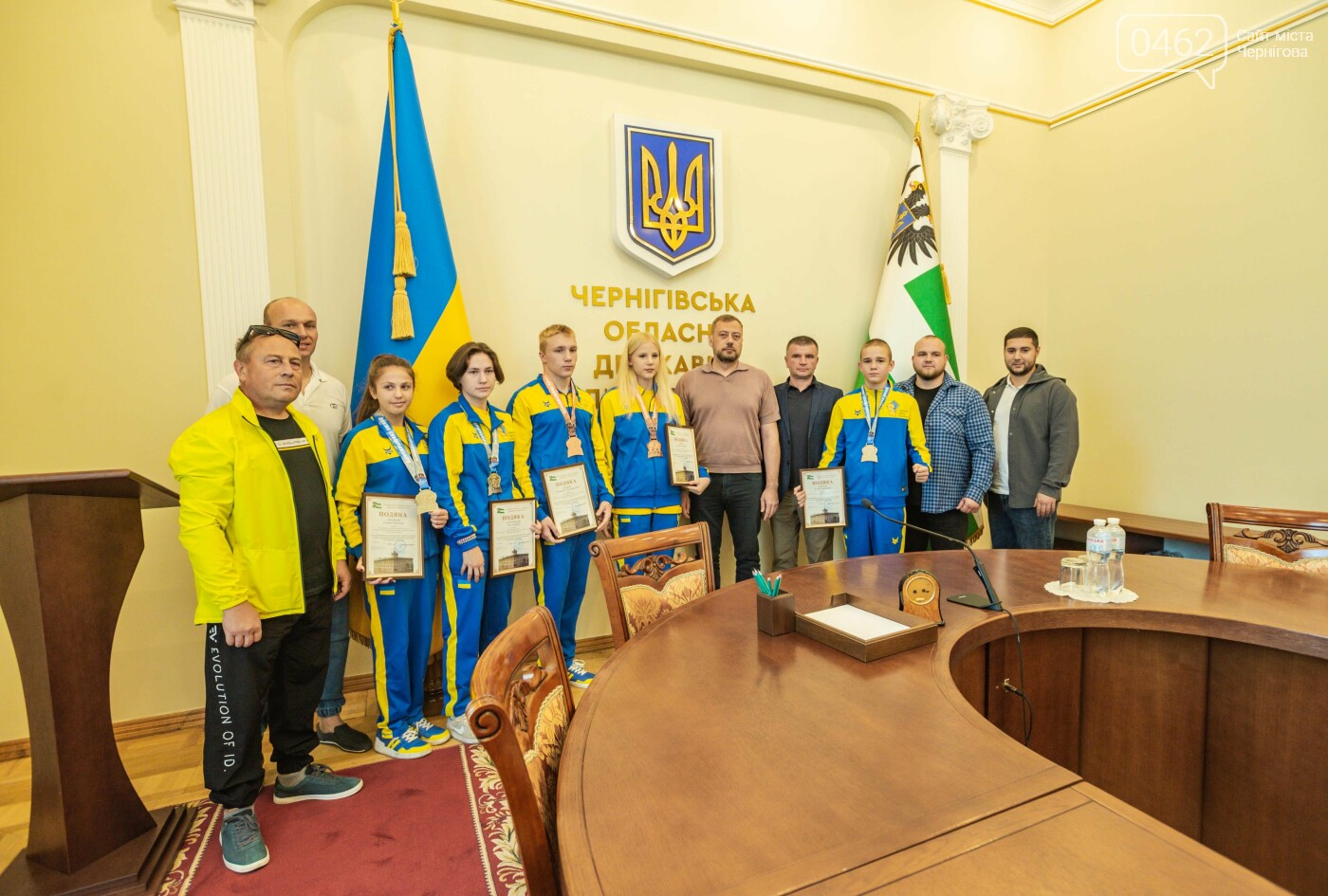 У Чернігові відзначили призерів чемпіонату Азії серед юнаків та дівчат