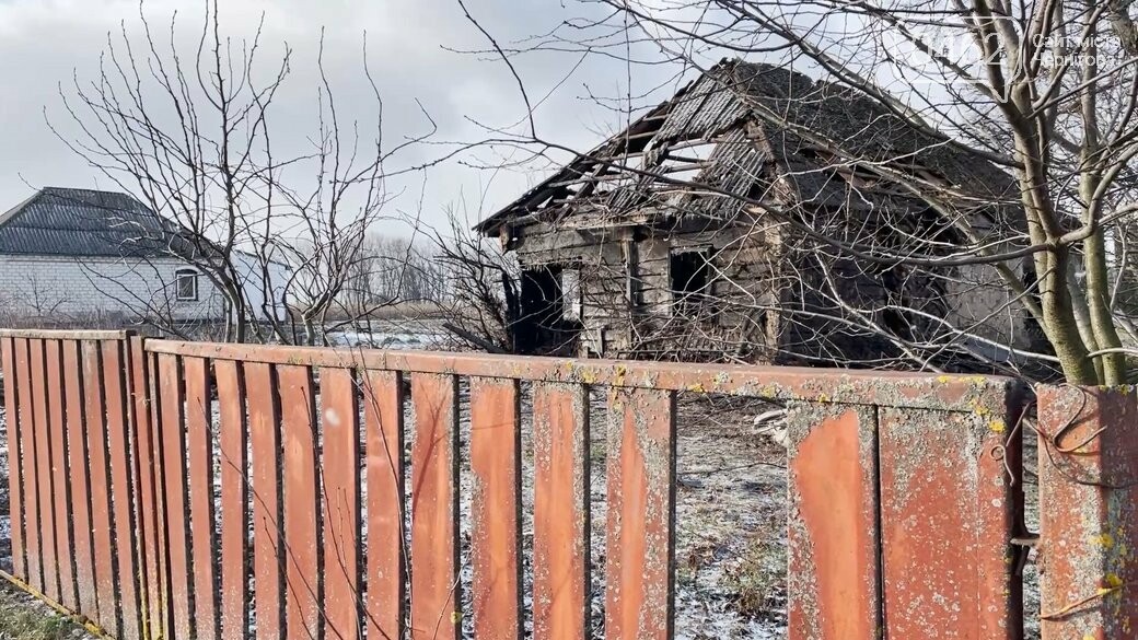 Сінник, який загорівся