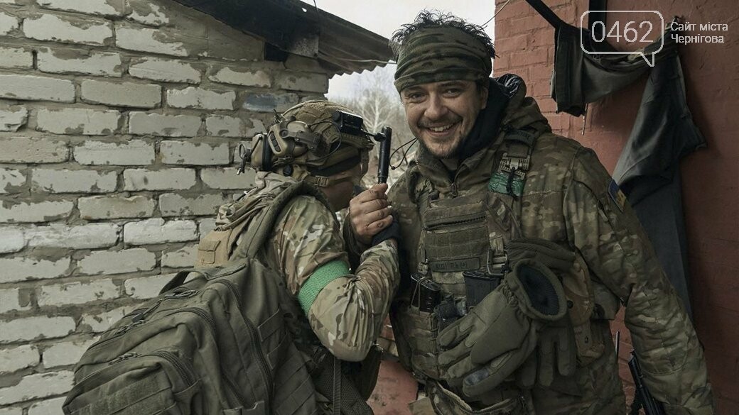 Олександр Котенко на позиціях з побратимом