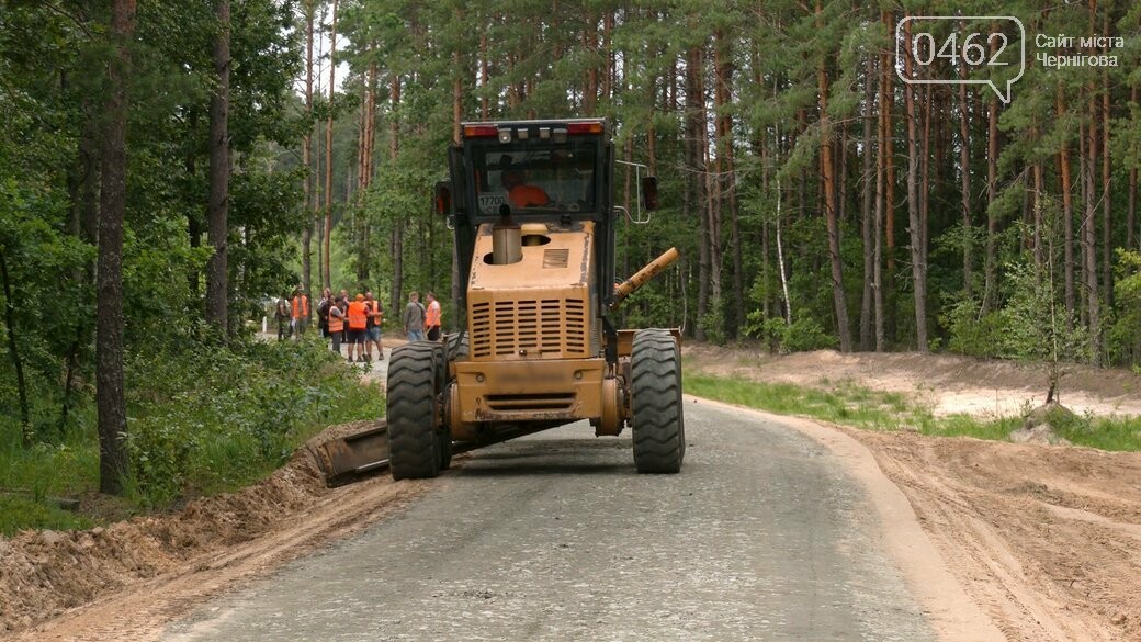 Ремонт лісової дороги на Чернігівщині