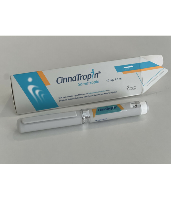 Гормон роста Cinnatropin (Цинатропин) 1,5 ml 10 mg (30 ME) - Зображення 1
