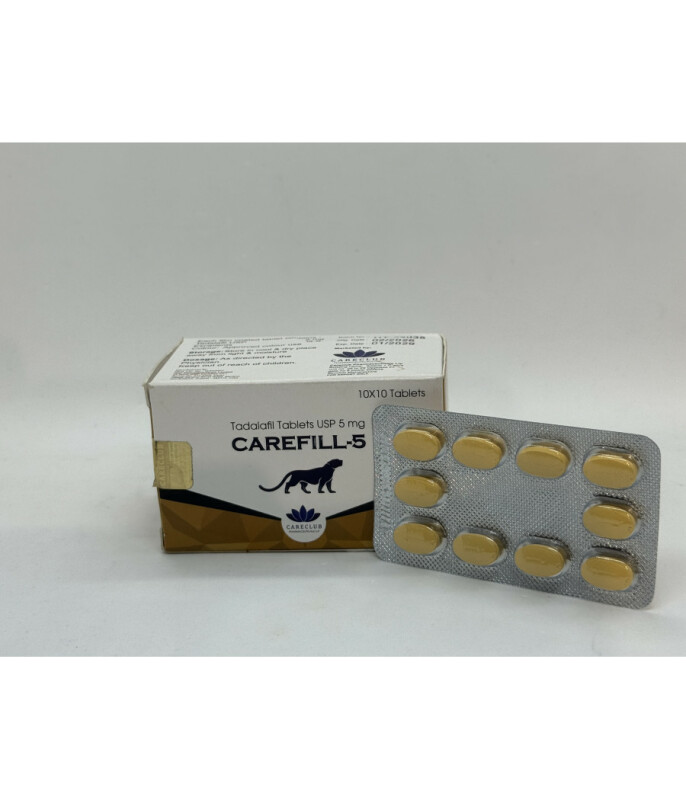 Тадалафил CAREFILL 5 mg (10 tab)