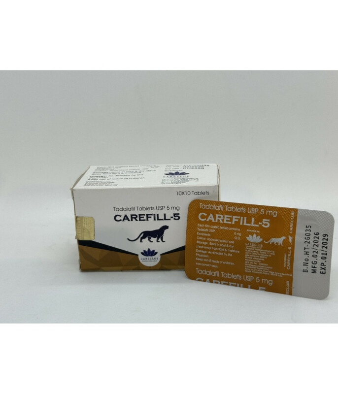 Тадалафил CAREFILL 5 mg (10 tab) - Зображення 2