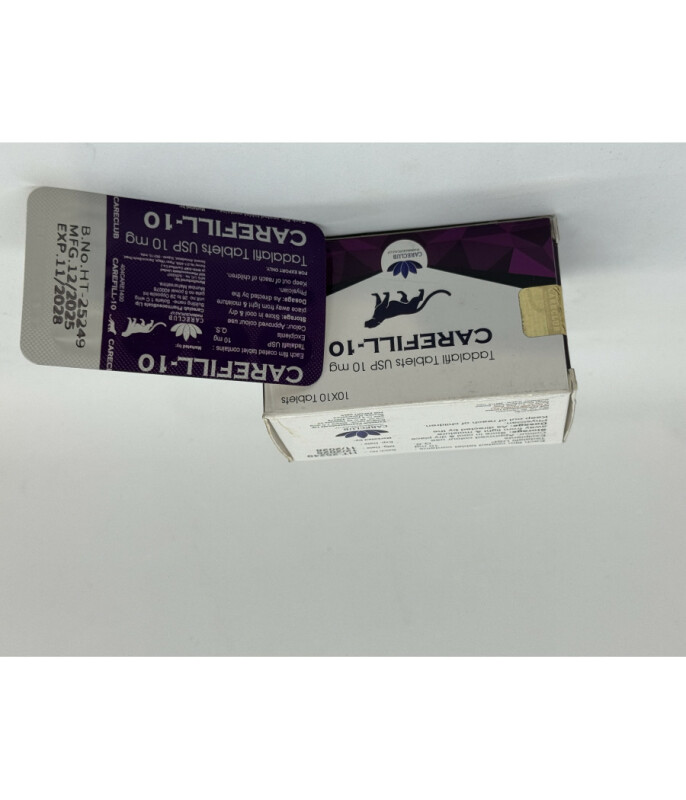 Тадалафил CAREFILL 10 mg (10 tab) - Зображення 1