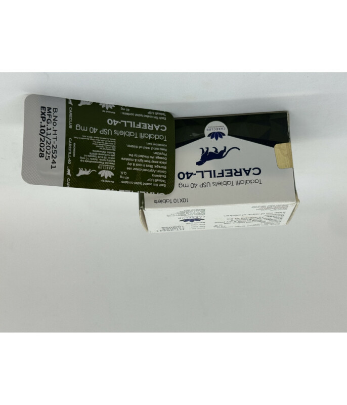 Тадалафил CAREFILL 40 mg (10 tab) - Зображення 2