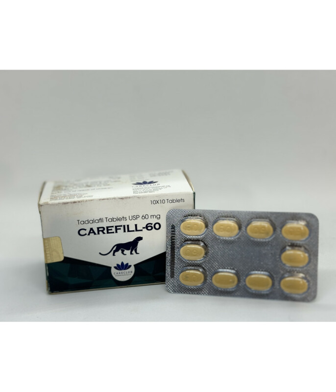 Тадалафил CAREFILL 60 mg (10 tab)