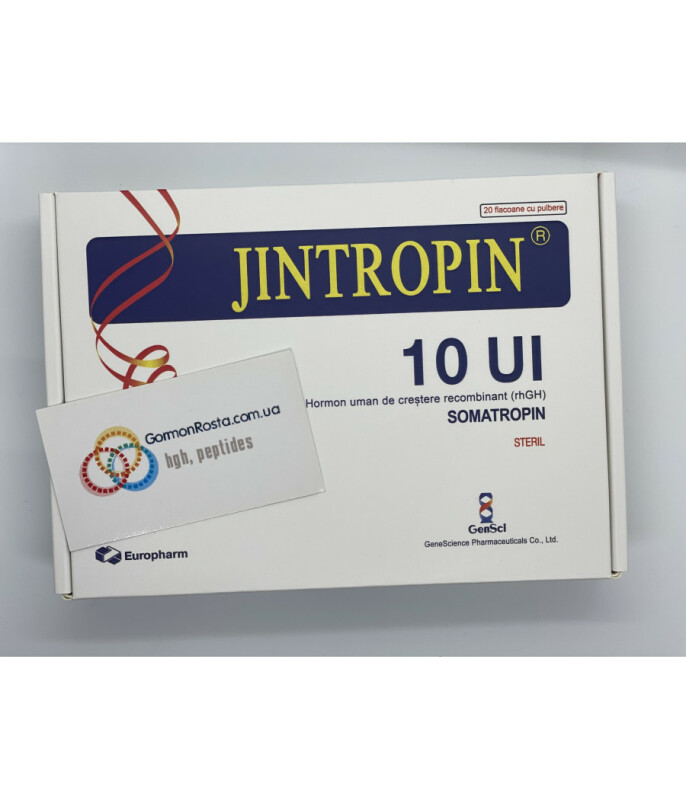 Гормон роста Jintropin Europharm (Джинтропин Еврофарм) 20фл х 10ME