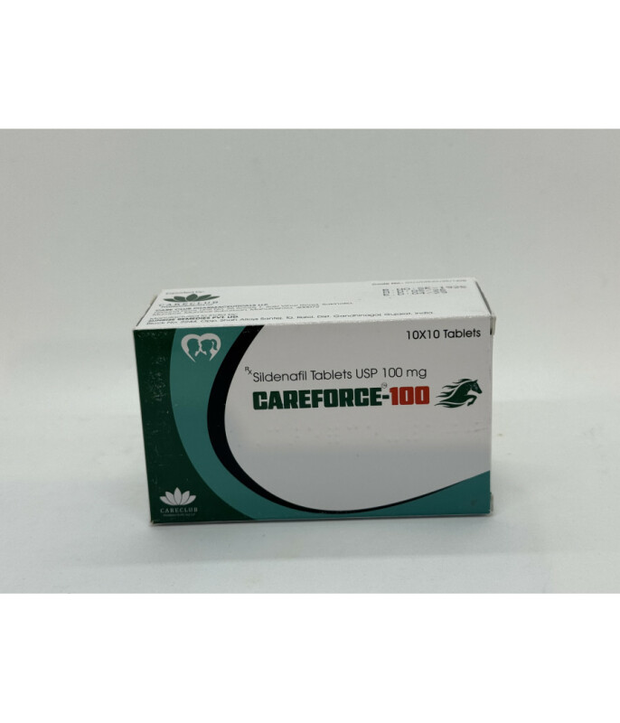 Силденафил CAREFORCE 100 mg (10 tab) - Зображення 1