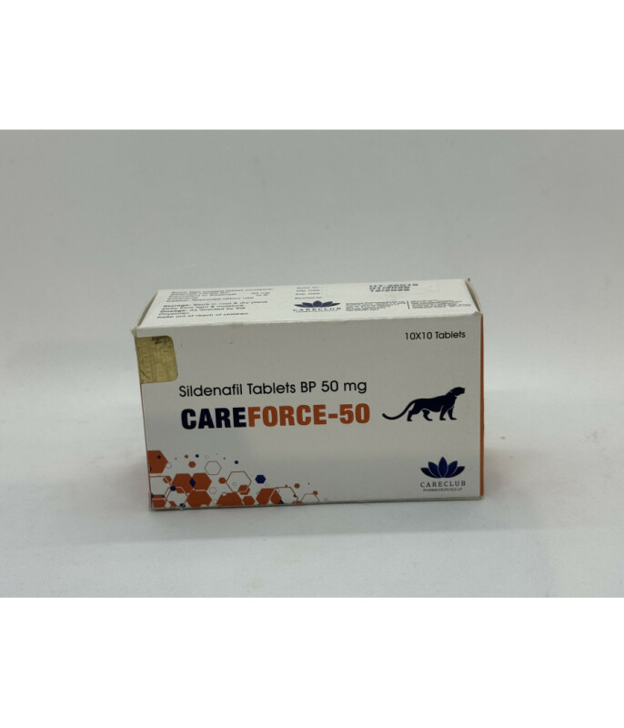 Силденафил CAREFORCE 50 mg (10 tab) - Зображення 2