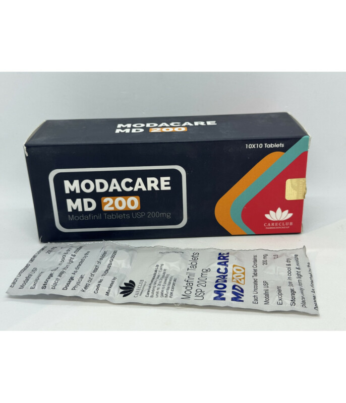 Модафинил Modacare MD 200 mg 10 tab CARECLUB - Зображення 2