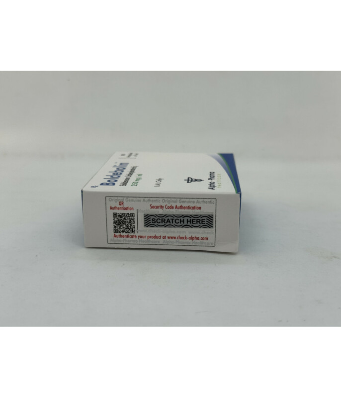 Болденон Boldebolin 5 amp x 250 mg/1ml ALPHA PHARMA - Зображення 3