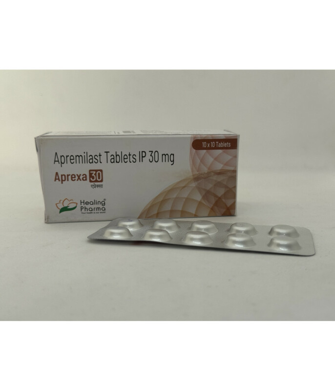 Апремиласт Apremilast APREXA 30 мг 10 таб Healing Pharma