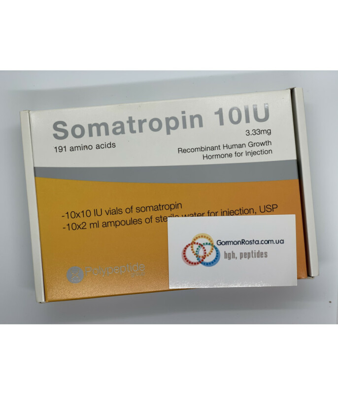 Гормон роста Polypeptide Somatropin (Полипептид Соматропин) 10фл х 10ME