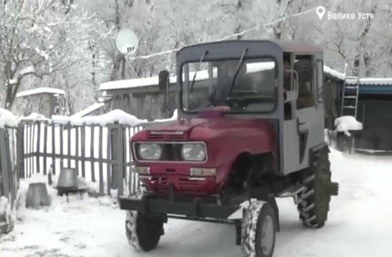 Трактор своїми руками. Фермер з Чернігівської області зібрав унікальну машину