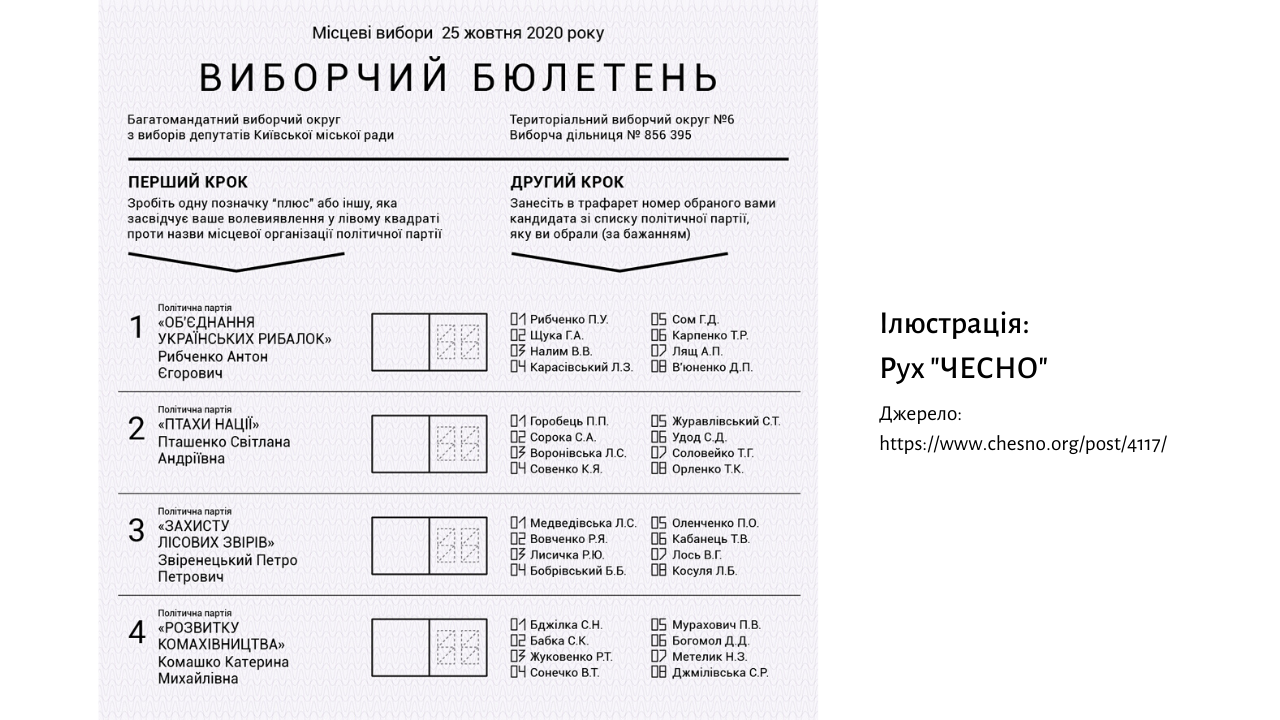 Вибори-2020 у Чернігові: незвичні бюлетені і складна матем..., фото-1 Вибори-2020 у Чернігові: незвичні бюлетені і складна математика, фото-1