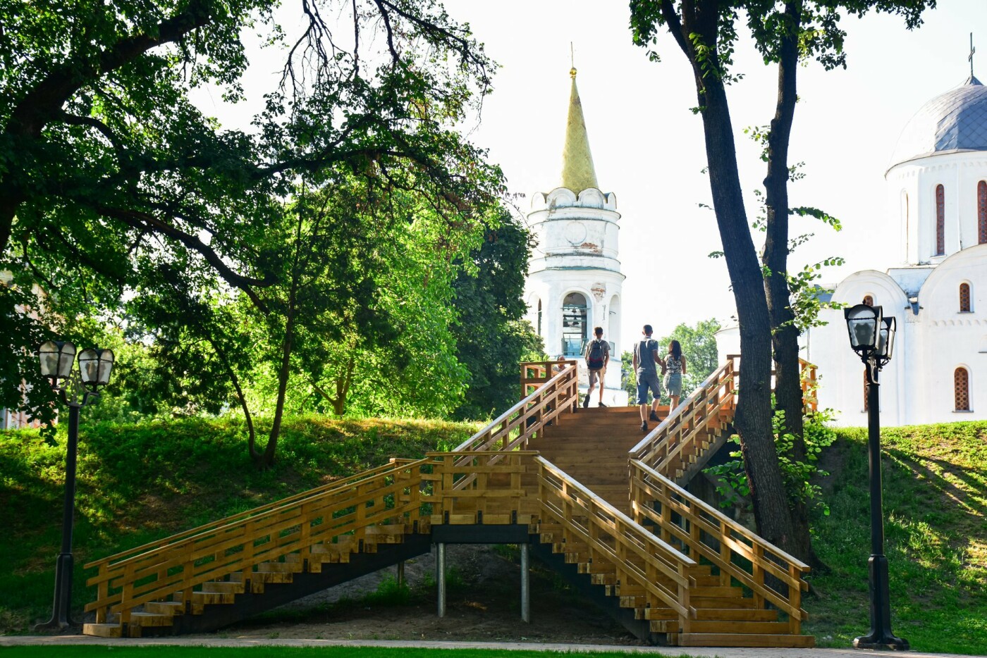 Чернігів перетворює територію стародавнього Дитинця на парк європейського рівня, фото-14