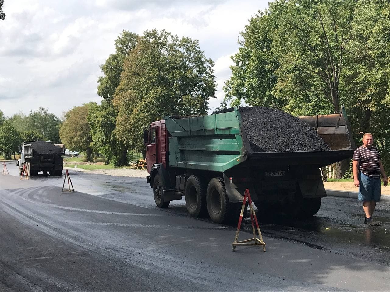 На Кільцевій біля виїзду з Чернігова закінчують укладати асфальт. Коли черга решти об‘єктів об‘ї..., фото-11, Фото: Пресслужба Чернігівської міськради