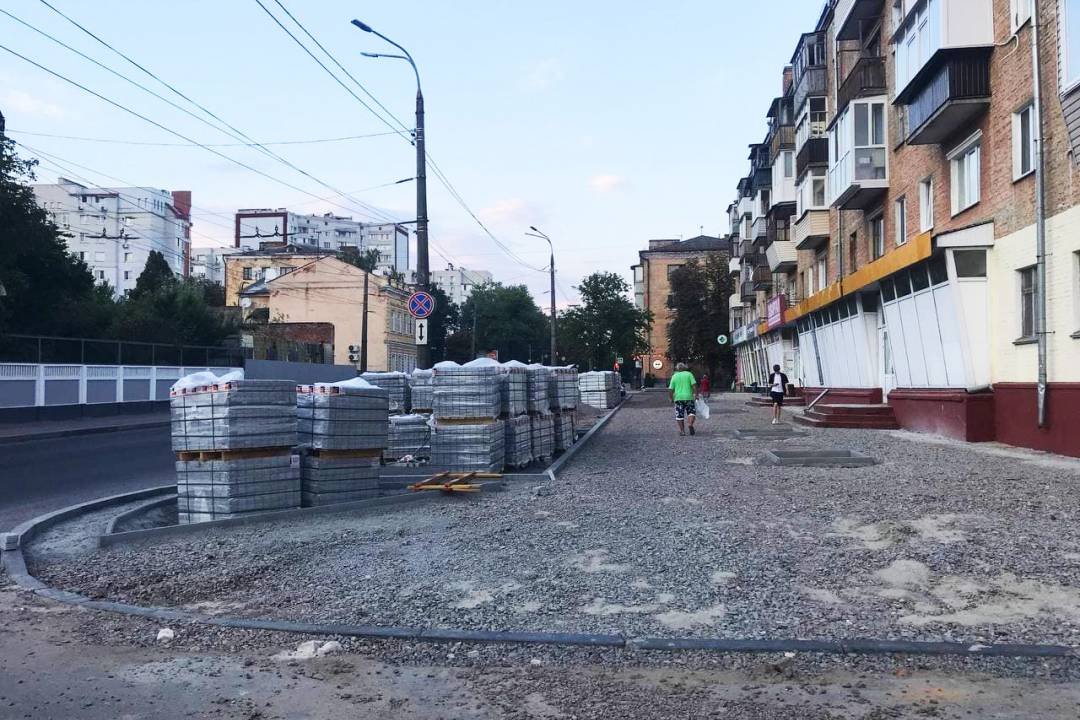 Вулиця Шевченка. Роблять тротуари і не забувають про дерева. Скільки планують висадити? (СВІЖІ ФОТО), фото-7