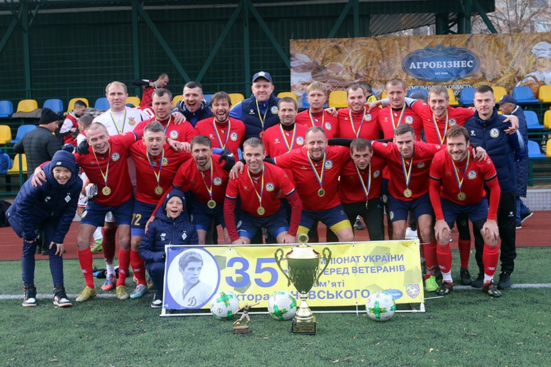 «Кудрівка-Veterans» з Чернігівщини – чемпіон України з футболу серед ветеранів 35+