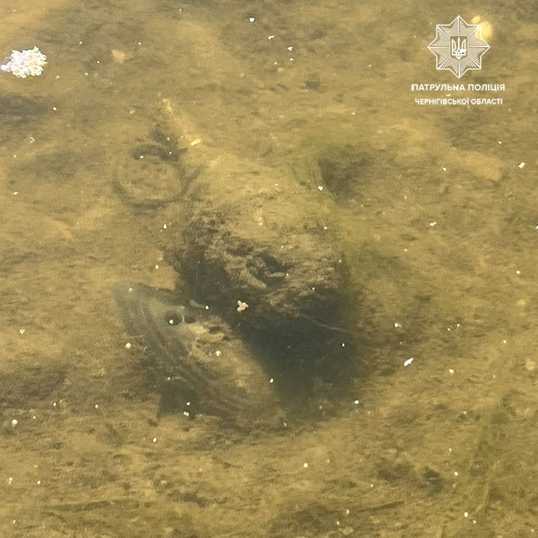 У Чернігові в річці Десна знайшли ручну гранату