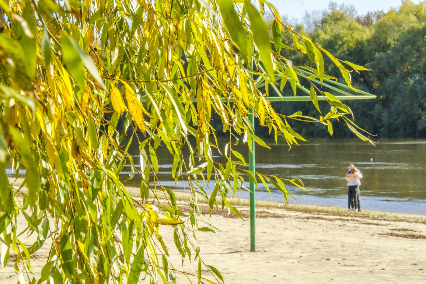 Золота осінь у Чернігові. Фоторепортаж із міського пляжу «Золотий берег»