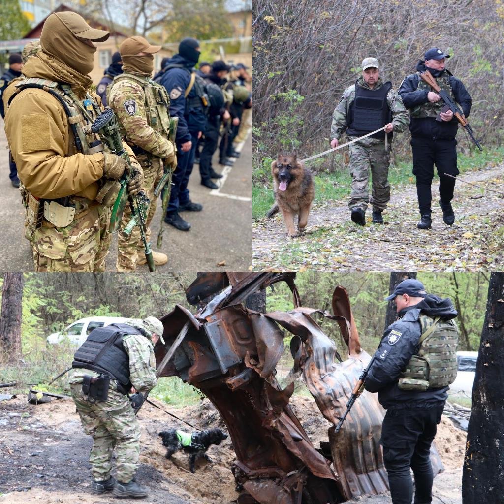 Безпека біля кордону: поліцейські Чернігівщині проводять безпекові відпрацювання