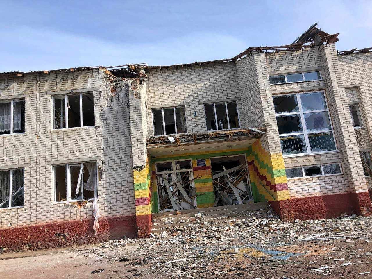 Школа у Количівці зруйнована рашистами