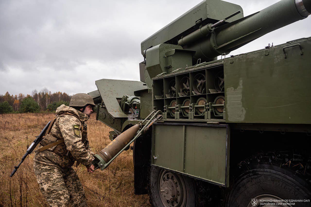 Батарея САУ «Богдана» успішно вдарила по росіянам, які обстрілювали Чернігівщину та Сумщину, фото-4