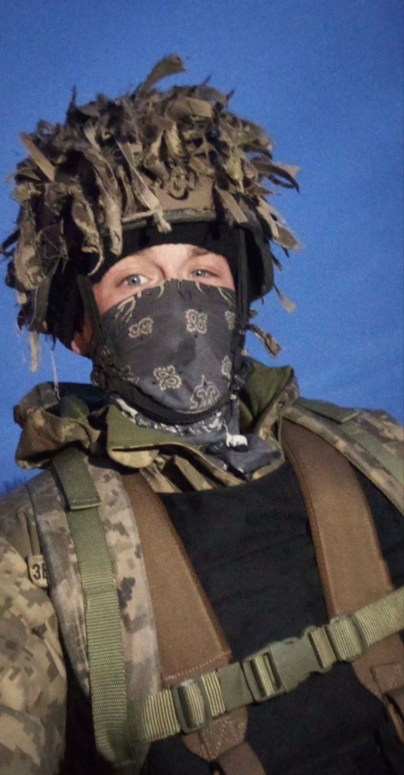 Максим Жоров під час військової служби
