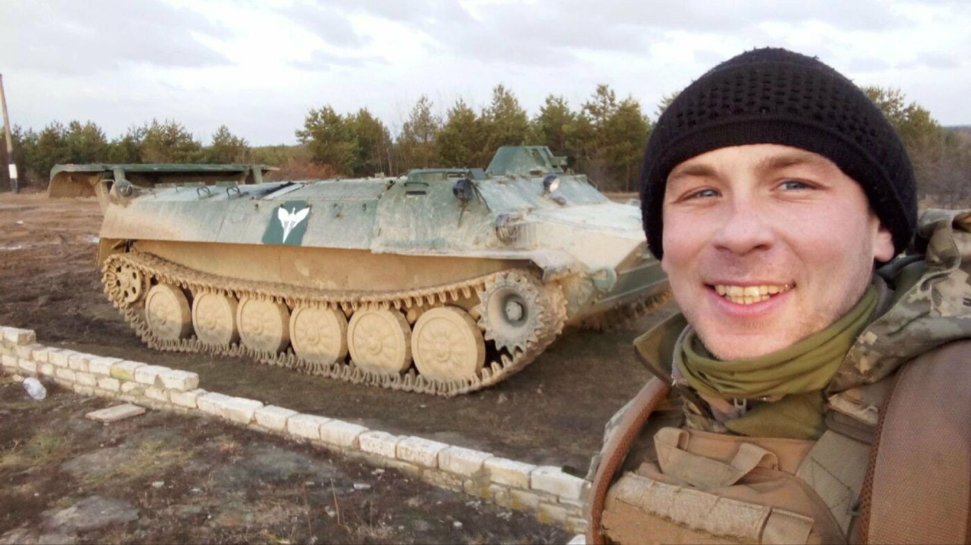 Максим Жоров під час військової служби