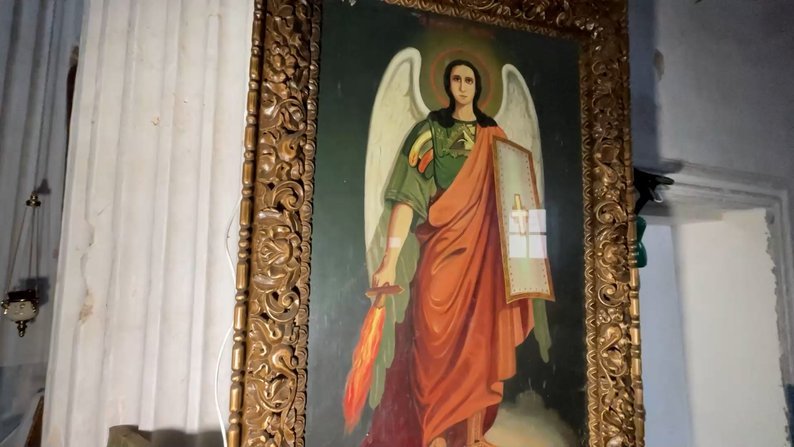 Ікона Архистратига Михаїла. ФОТО: Суспільне Чернігів