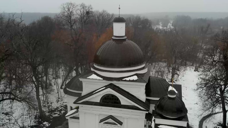 Купол Свято-Вознесенського монастиря. ФОТО: Суспільне Чернігів