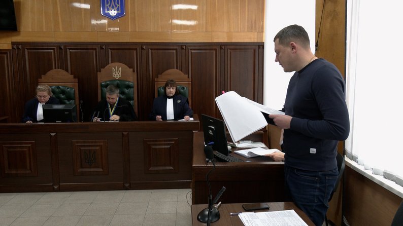 Прокурор Олександр Матвієнко. ФОТО: Суспільне Чернігів