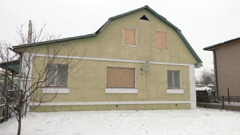 Будинок Наталії Соболь, який найбільше постраждав під час ракетного удару росіян 13 січня 2024 року